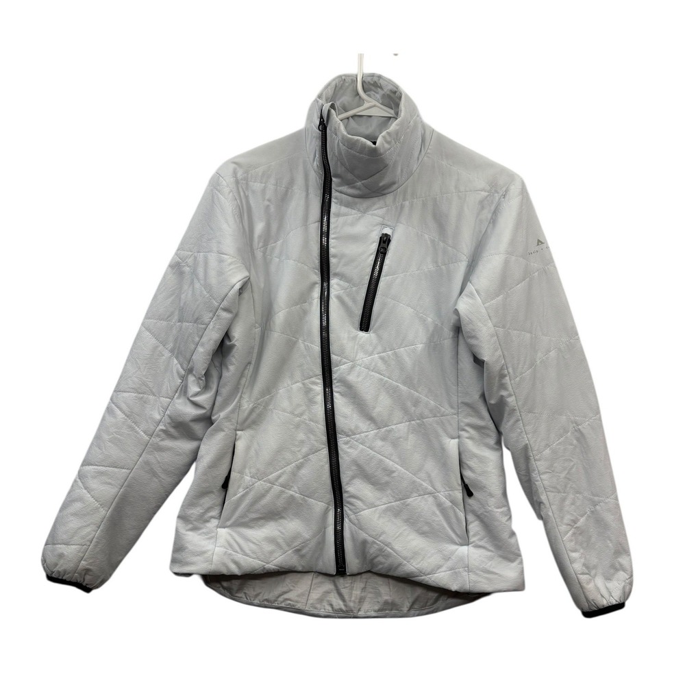 Basin and‎ Range Lightweight Quilted Jacket Gray Full Zip Gorpcore Outdoor S